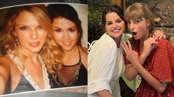 2. Selena Gomez ve Taylor Swift arkadaşlıkları sayesinde her zaman birbirlerini desteklediler. Her ikisi de 2008 yılında Jonas kardeşlerle çıkarken arkadaş oldular. Arkadaşlıkları yıllar geçtikçe daha da güçlendi.