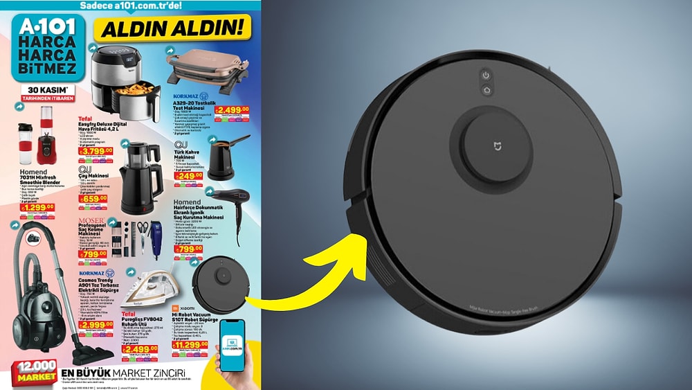 A101'de Satışa Sunulan Xiaomi Mi Robot Vacuum S10T Modeli Alınır mı? Özellikleri ve Yorumları