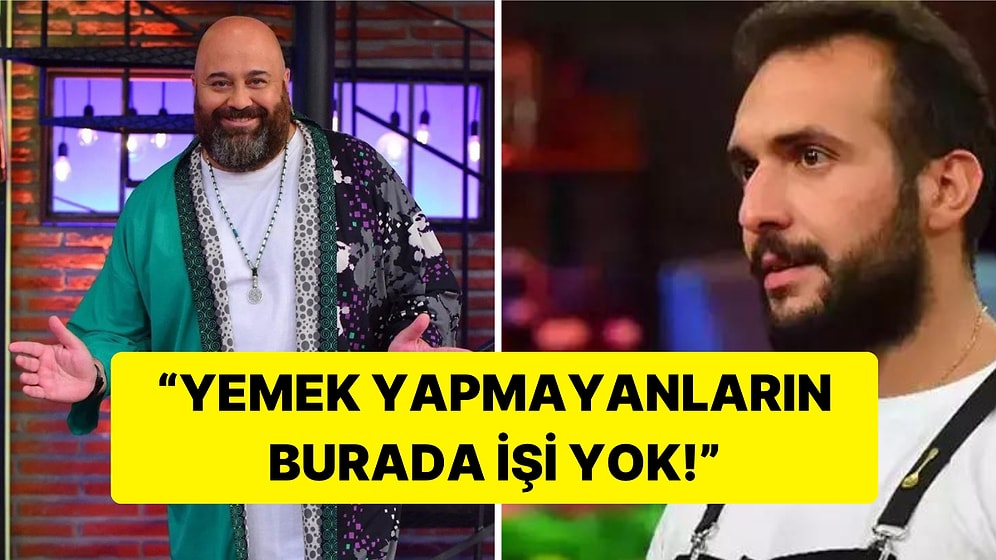 MasterChef Tarihinde Bir İlk: Somer Şef, Yemeğini Yapamadığı İçin Barbaros'u Stüdyodan Kovdu