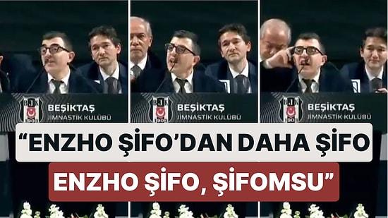 Beşiktaş Genel Kurulu'nda Yapılan Konuşma Beyinleri Yaktı: "Enzho Şifo'dan Daha Şifo, Enzho Şifo Şifomsu"