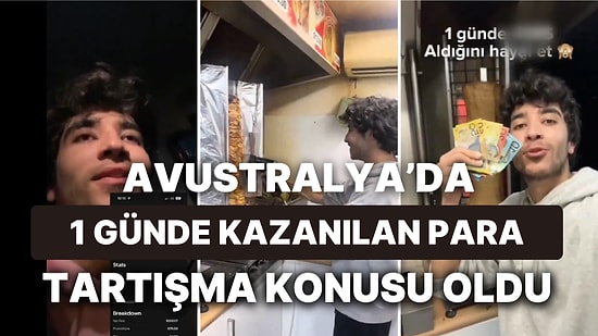 Avustralya'da Yaşayan Gencin Çok Para Kazandığını Göstermek İçin 15 Saat Çalışması Sosyal Medyada İlgi Çekti