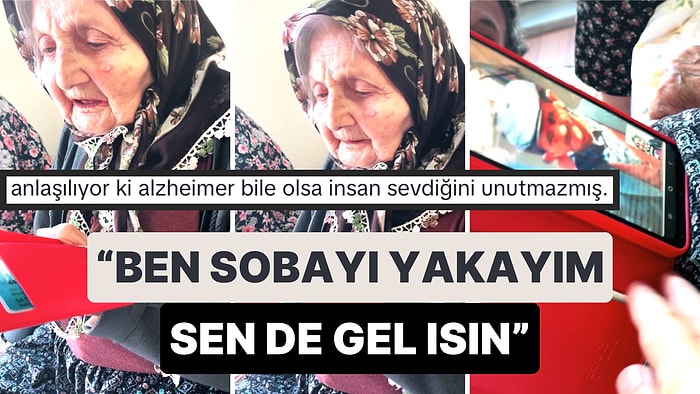 Alzheimer ile Mücadele Eden Teyze Eşinin Yanına Gitmek İsteyince Kızı Kendince Duruma Bir Çözüm Buldu