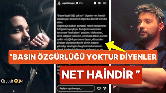 Oğuzhan Uğur "Basın Özgürlüğü Yoktur Diyen Haindir" Dedi Yaşananları Bir Bir Anlattı