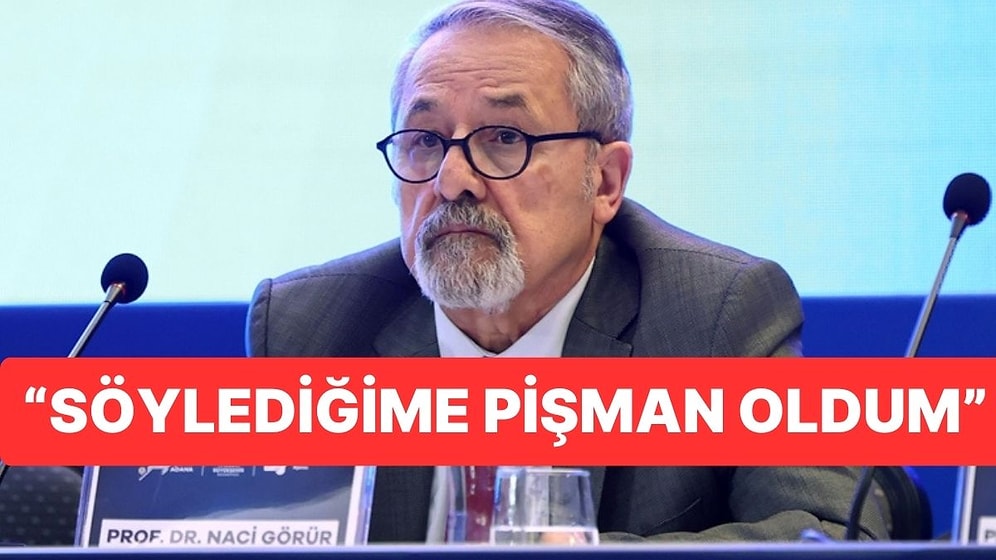 Prof. Dr. Naci Görür, Bu Kez Sert Çıktı: "Keşke Söylemeseydik, Pişman Oldum"