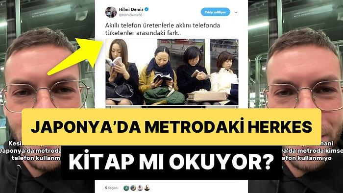 Türkiye Karşılaştırması Viral Olmuştu: Japonya'da Metroya Binen Herkes Kitap mı Okuyor?