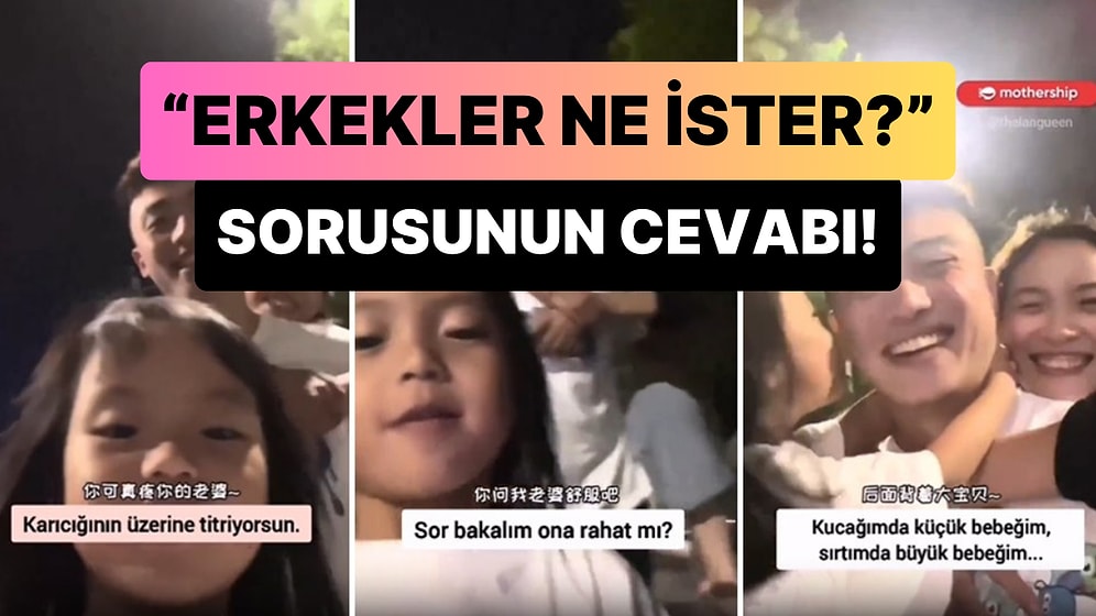 Erkekler Ne İster? Anne, Baba ve Çocuğun Ağzınız Kulaklarınızda İzleyeceğiniz Müthiş Anları