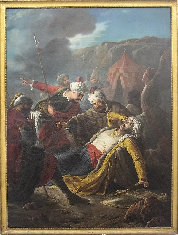 24. Malta: "Death of Dragut' - Giuseppe Calì (1867)