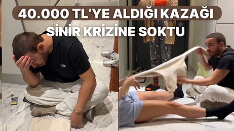 40.000 TL’ye Dubai’den Aldığı Kazağının Yıkanınca Çektiğini Gören Gencin Fenalık Geçirdiği Anlar