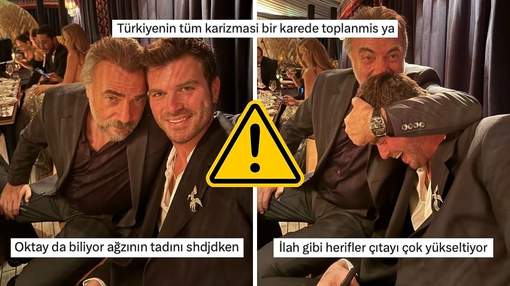 Yılın Düğününden Geriye Kalan Oktay Kaynarca ve Kıvanç Tatlıtuğ Fotoğrafları Karizmanın Kitabını Baştan Yazdı