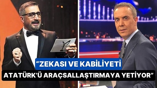 Melih Altınok'tan Altın Kelebek'i Sunan Cem Davran'a Sert Çıkış: 'Zekası Atatürk'ü Araçsallaştırmaya Yetiyor'