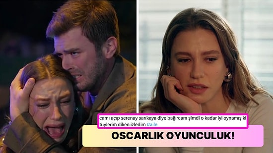 Serenay Sarıkaya Aile Dizisinde Babasını Kaybettiği Sahnedeki Performansıyla Adeta Devleşti!