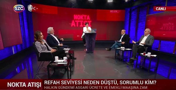 Sözcü TV'nin gündem tartışmalarına yer verdiği Nokta Atışı programında bu kez konuklar 22. dönem milletvekili Emin Şirin, Avukat Mehmet Ruşen Gültekin'di.