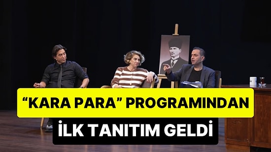 Feyza Altun, Emrullah Erdinç, Murat Ağırel Bir Arada! Mevzular Açık Mikrofon'un Kara Para Tanıtımı Yayınlandı