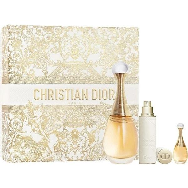 9. Christian Dior Jadore Edp 100 ml + Edp 10 ml+ Edp 5 ml