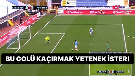 Türkiye Kupası'nda Kasımpaşa'nın Kaçırdığı Golü Görünce Saçınızı Başınızı Yolacaksınız!