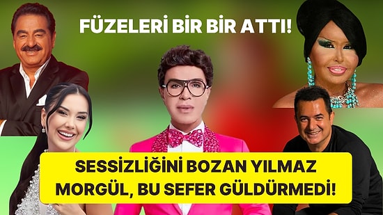 Yılmaz Morgül'ün Fenomenler ve Acun Ilıcalı İle İlgili Açıklama ve İddiaları Ağızları Açık Bırakacak!