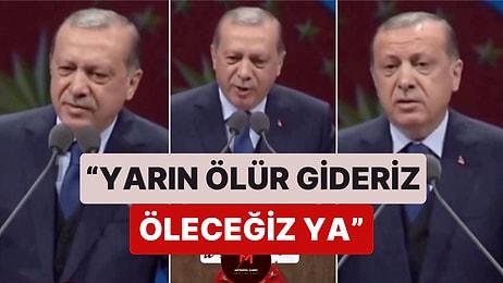 Cumhurbaşkanı Erdoğan'ın Yaptığı Duygusal Konuşma Yeniden Gündem Oldu: "Öleceğiz, İki Metre Mezara Gireceğiz"