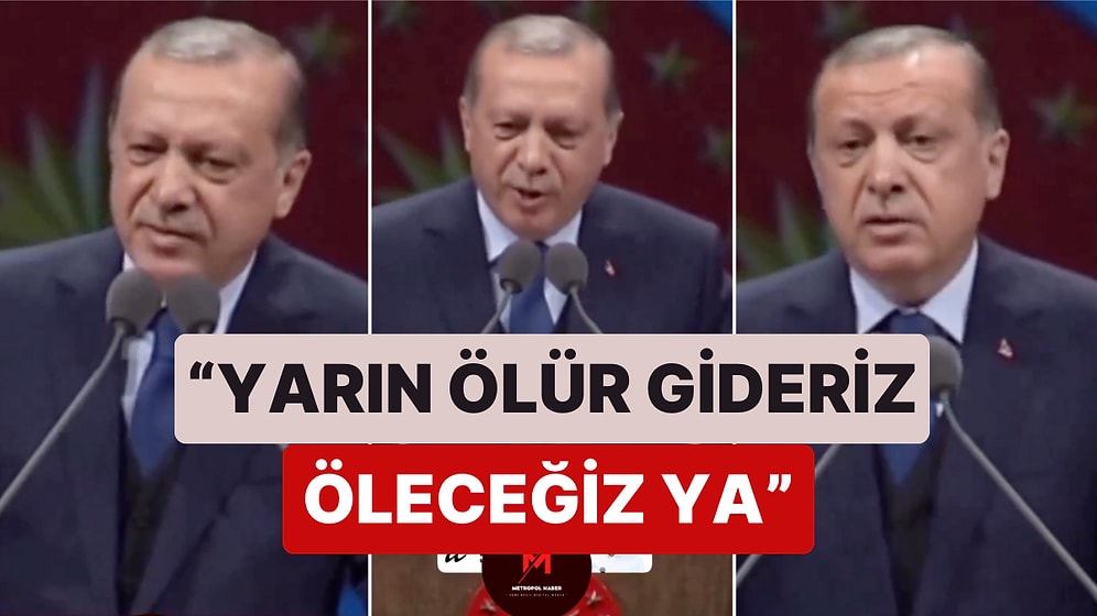 Cumhurbaşkanı Erdoğan'ın Yaptığı Duygusal Konuşma Yeniden Gündem Oldu: "Öleceğiz, İki Metre Mezara Gireceğiz"