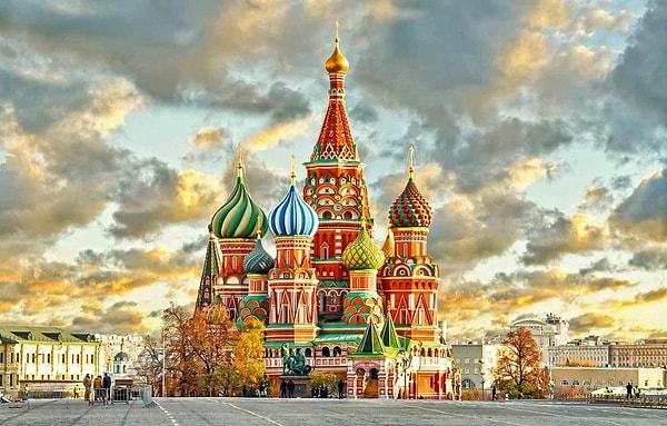 St. Basil's Cathedral, Moscow, Russia: