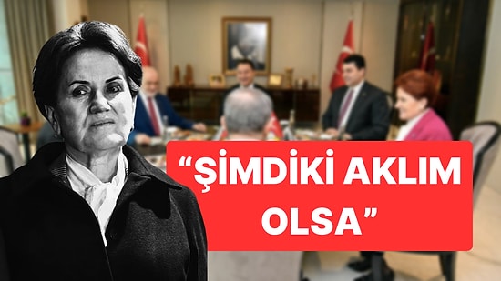 Meral Akşener 6'lı Masadan Ayrılma Sürecini Anlattı: "Şimdiki Aklım Olsa Dönmezdim"