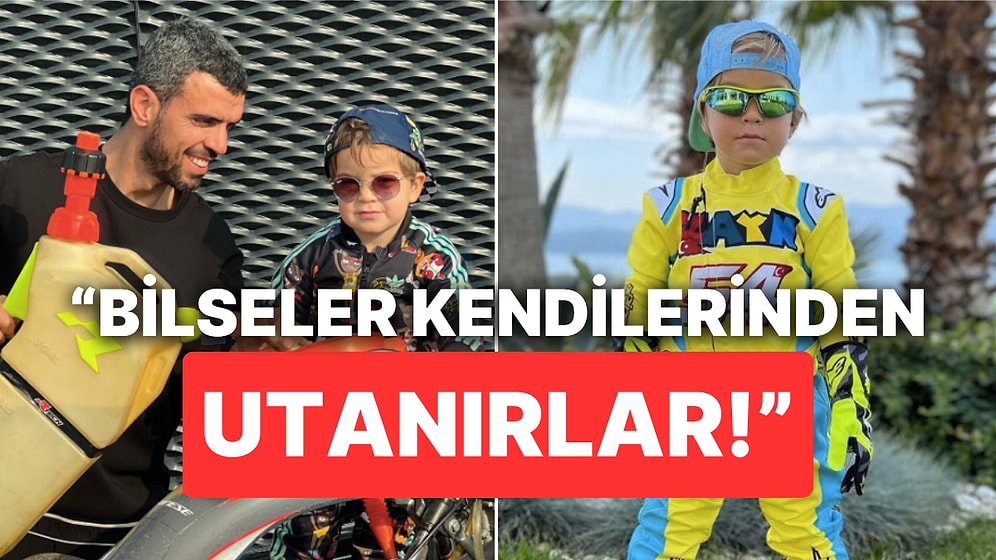 Kenan Sofuoğlu'ndan 4 Yaşındaki Oğlu Zayn ile İlgili Eleştirelere Cevap: Bilseler Kendilerinden Utanırlar!