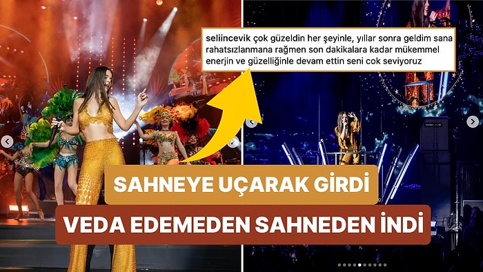 Simge Sağın Uçarak Girdiği Konserde Rahatsızlandı, Sahneyi Terk Ettiği İçin Dinleyicilerden Özür Diledi