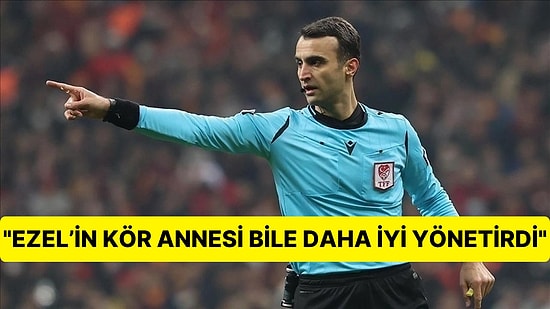 Penaltıların Çalınmadığı, Kartların İptal Edildiği Derbinin Hakemi Atilla Karaoğlan Tepkilerin Odağında