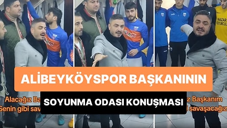 Alibeyköyspor Başkanı Mehmet Duman'ın Soyunma Odasında Yaptığı 'Savaşarak Kazanacağız' Konuşması Gündem Oldu