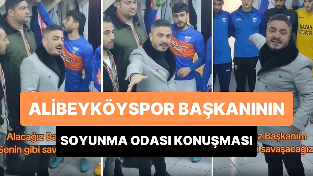 Alibeyköyspor Başkanı Mehmet Duman'ın Soyunma Odasında Yaptığı 'Savaşarak Kazanacağız' Konuşması Gündem Oldu
