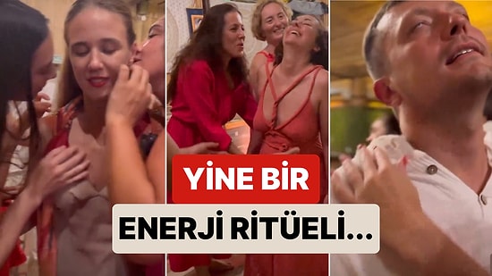 Her Gün Bir Yenisi Ekleniyor! Yine Bir Grubun 'Enerji Ritüelinden' Görüntüler Sosyal Medyada Viral Oldu