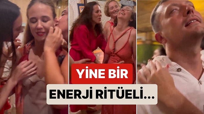 Her Gün Bir Yenisi Ekleniyor! Yine Bir Grubun 'Enerji Ritüelinden' Görüntüler Sosyal Medyada Viral Oldu