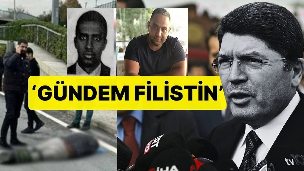 Adalet Bakanı Yılmaz Tunç, 'Somali Cumhurbaşkanı'nın Oğlu' ile İlgili Soruya 'Gündem Filistin' Yanıtını Verdi