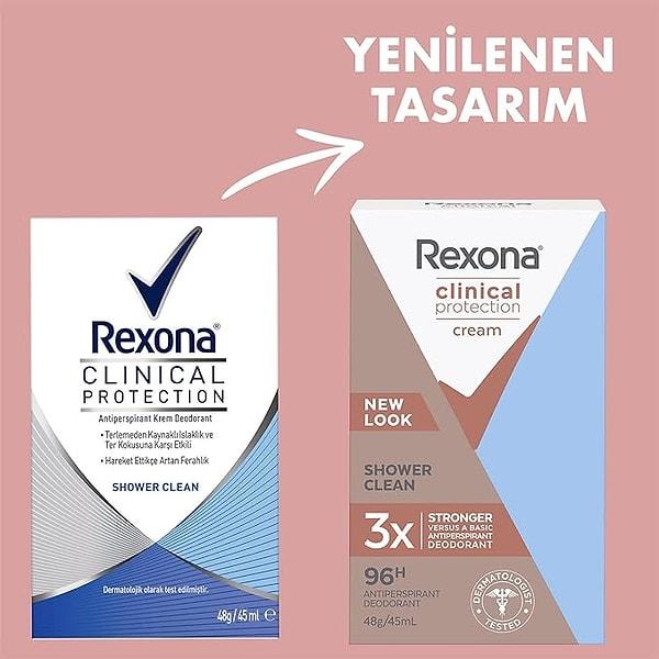 1. Kişisel bakım kategorisinde haftanın en çok satan ürünü Rexona Clinical Protection kadın stick deodorant.