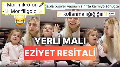 Ödev Olarak Yerli Malı Şiirini Ezberlemesi Gereken 2 Yaşındaki Miniğin Başarısızlıkla Sonuçlanan Tatlı Anları