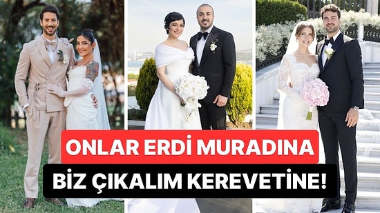 Allah Bir Yastıkta Kocatsın! 2023'te İlişkilerini Bir Sonraki Boyuta Taşıyarak Dünyaevine Giren 21 Ünlü!