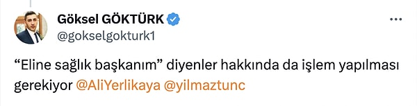 Bazılarının "Eline sağlık Başkan" dediği duyuldu.