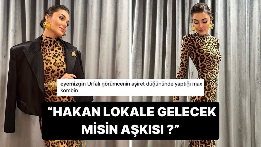 Zayıflığıyla Dillere Düşen Hande Erçel, Leopar Kombiniyle Akıllara Yalan Dünya Tülay'ı Getirdi!