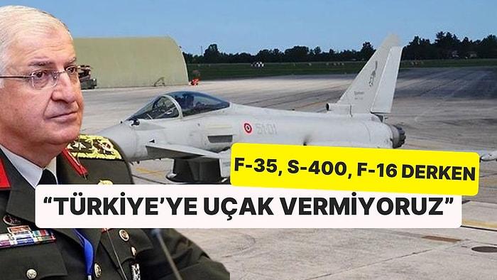 Milli Savunma Bakanı, Türkiye'nin Eurofighter Savaş Uçağı Almasını Engelleyen Almanya'ya Sert Tepki Gösterdi