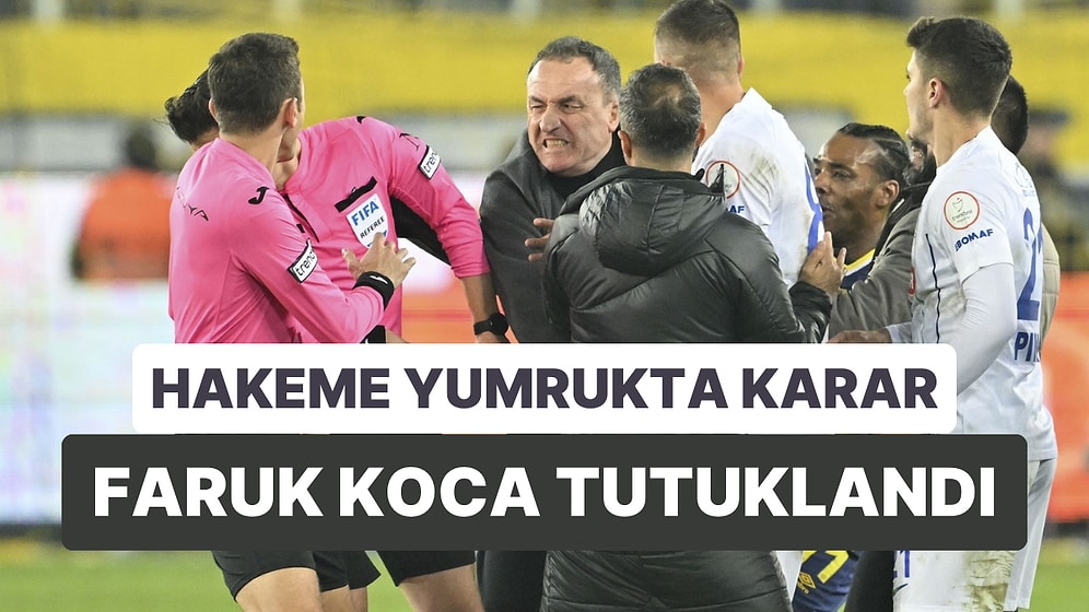 Ankaragücü Başkanı Faruk Koca ve 2 Kişi Tutuklandı