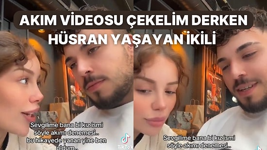 “Aklına Gelen İlk Kadın İsmini Söyle” Akımını Çekerken Pot Kıran Erkek Viral Oldu