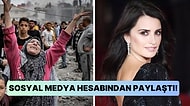 Dünyaca Ünlü Aktris Penelope Cruz, Gazze'ye Yapılan Saldırılara Karşı Ateşkes Çağrısında Bulundu