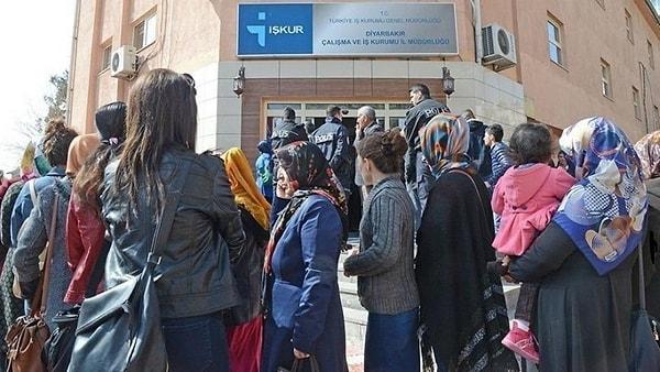 İŞKUR'un aylık "İstatistik Raporu"na göre, Ocak-Kasım döneminde Türkiye'de üniversite mezunu işsiz sayısının kasımda 602 bin 916, 1 milyon 778 bin 238 kişinin de lise, ortaokul ve okur yazar olmayanlardan oluştuğu görüldü.