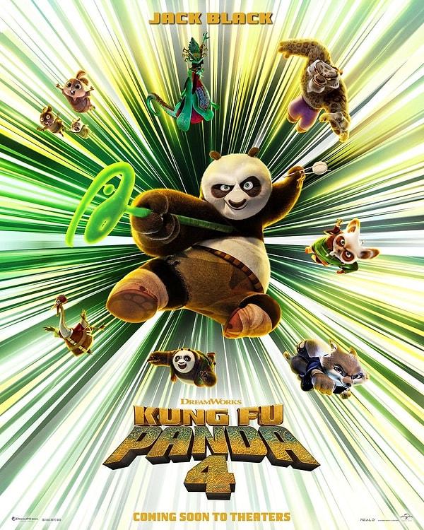 10. Kung Fu Panda 4'ten ilk afiş yayımlandı.