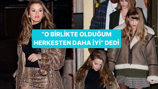 Benny Blanco ile Aşkını Doğrulayan Selena Gomez Yılan Derisi Kıyafetiyle New York'ta Dikkat Çekti