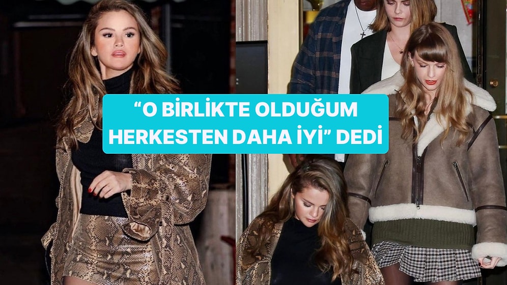 Benny Blanco ile Aşkını Doğrulayan Selena Gomez Yılan Derisi Kıyafetiyle New York'ta Dikkat Çekti