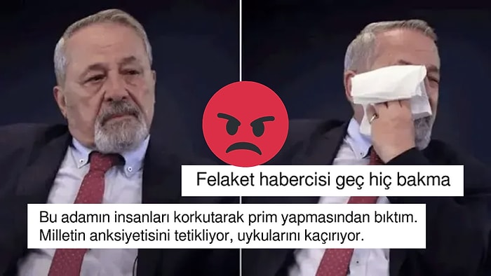 İstanbul Depremi ile İlgili Açıklamasıyla Gündem Olan Naci Görür'e Vatandaştan Tepki Yükseldi