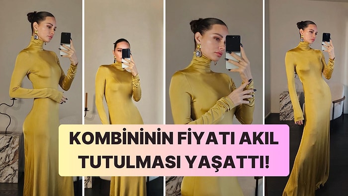 Yasemin Özilhan'ın Servet Değerindeki Yeşil Saten Elbisesinin Fiyatı Görenlere Kısa Süreli Bir Şok Yaşattı!