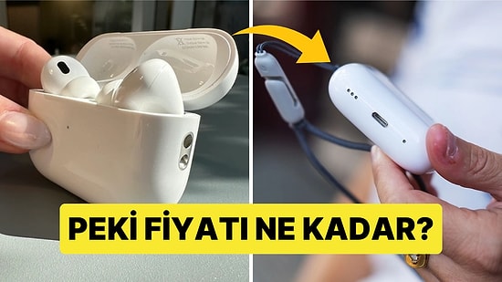 Apple İçinde Kulaklık Olmadan USB-C Destekli AirPods Pro Şarj Kutusu Satmaya Başladı