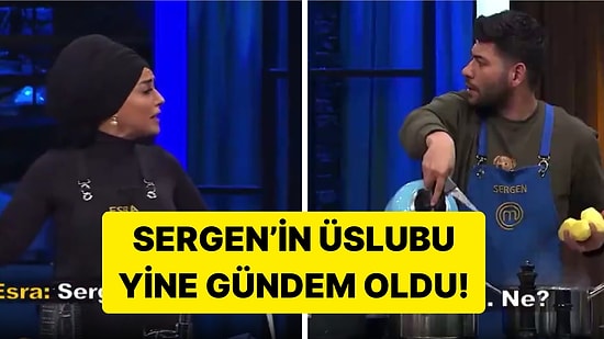 Neden Uyarı Almıyor? MasterChef Sergen'in Esra'ya Yaptığı Saygısızlık İzleyicileri Ayağa Kaldırdı