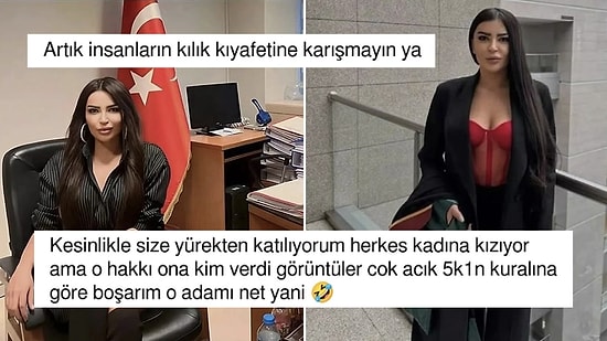 Savcı Odasında Fotoğraf Çektiren Avukatın Açıklaması ve Kıyafeti Tepkilerin Odağında